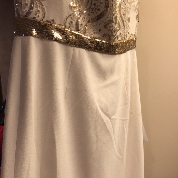 Dress The Population Silvia dress with beaded top, altered to cocktail length - Picture 9 of 14